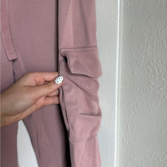 ZARA Matching Sweat Set Cargo Joggers Sweatshirt Top Two Piece Loungewear Set M - Picture 5 of 9